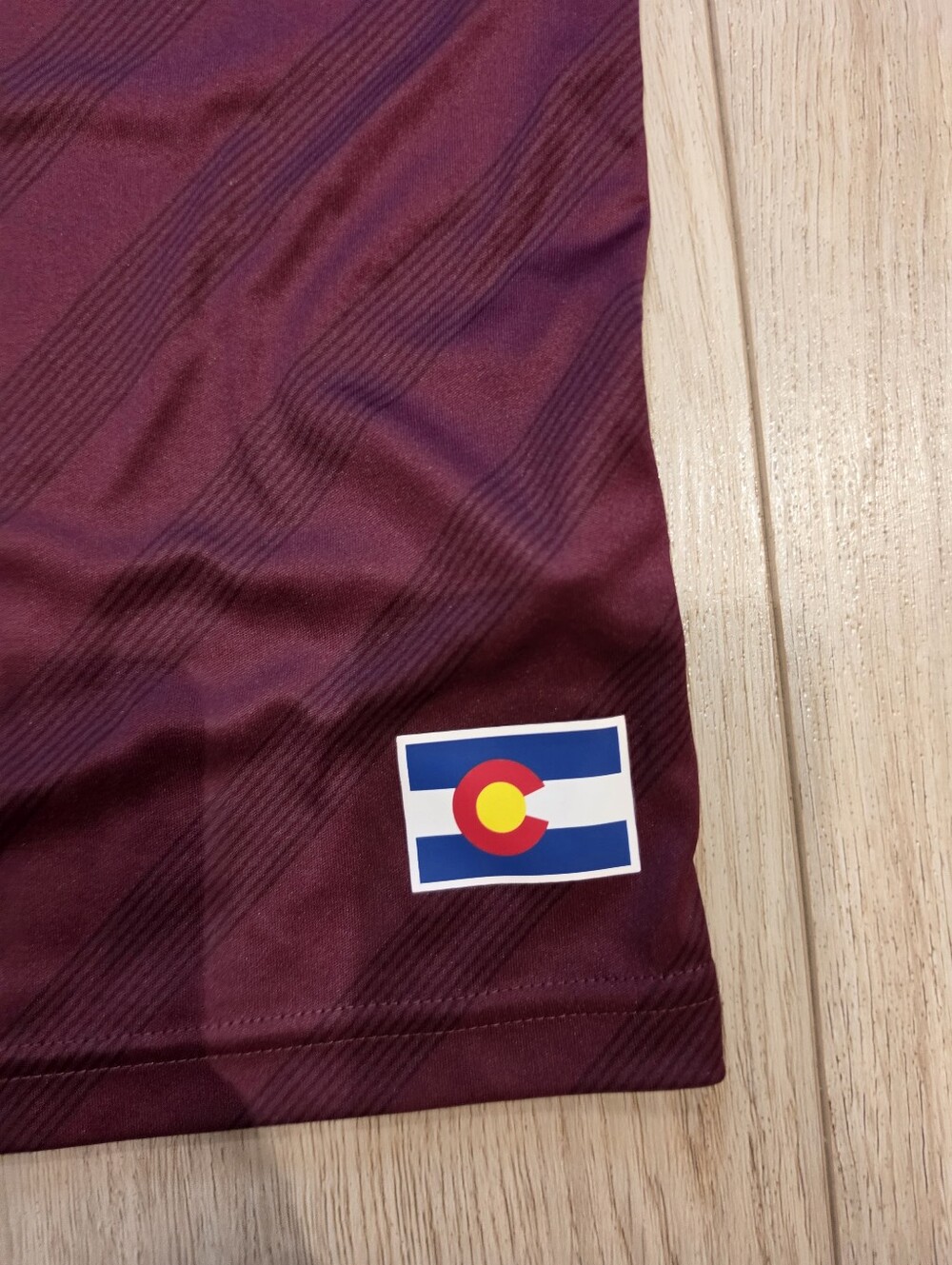 Adidas Colorado Rapids Soccer Jersey Youth 11-12 Y152 Burgundy MLS - Picture 5 of 6